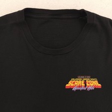 Universal Studios Crew Neck Graphic Short Sleeve Shirt Adult Mens Size S Black