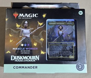 mtg miracle worker commander deck Duskmourn Decks Budget and More! Miracle Worker