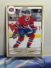 2024-25 Upper Deck Series 2 LOGAN MAILLOUX #OPC-42 GLOSSY GOLD ROOKIE