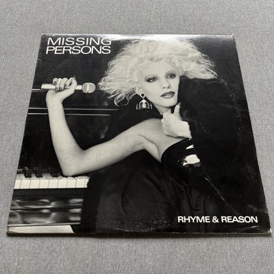 MISSING PERSONS Rhyme & Reason 1984 LP Terry Bozzio Capitol Records ST-12315