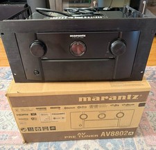 Marantz AV8802A 13.2 Ch Dolby Atmos DTS:X Processor Rack Kit Remote Mic Box