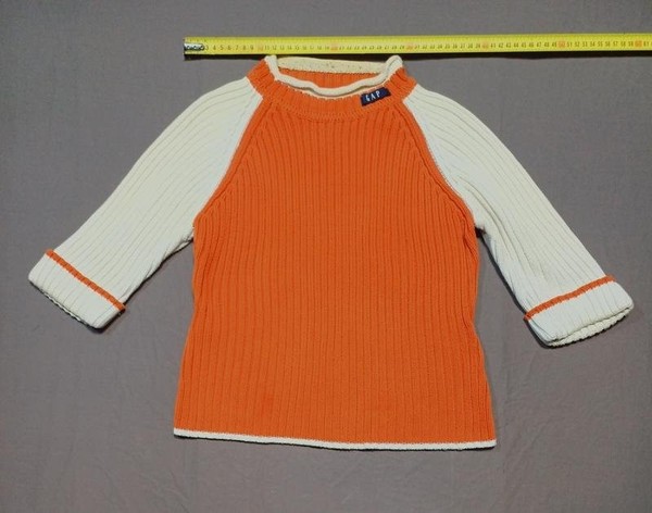 Women GAP Sweater White Cotton 34 / XS / 42