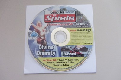 Computerbild Spiele DVD 10 / 2005 - Divine Divinity, Mashed, Radsport Manager