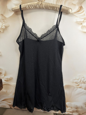 Lormar balck mesh Camisole Lingerie size  it2 us32 eu70