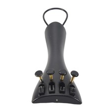 3/4 4/4 Fiddle Tailpiece Hill with 1pcs Tailgut Tailcord 4 Fine Tuners2892