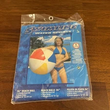 Swimline Water sports Beach Ball GIANT 36" Beach Ball New In Package Sealed