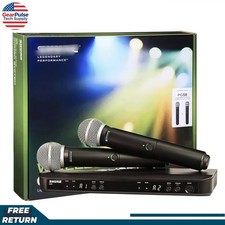 New BLX288/PG58 Handheld Wireless Microphone System Come with 2 Microphone