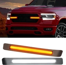 LED Grille Lights w/Turn Signals for Dodge Ram 1500 2019-2024 Ram Accessories