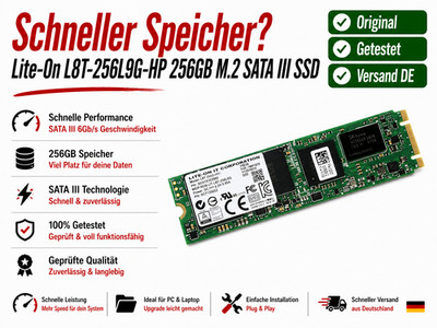 SSD Lite-On L8T-256L9G-HP 128GB MLC SATA III M.2  256GB