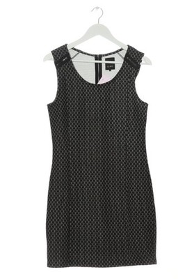 ICHI Bleistiftkleid Damen Kleid Gr. DE 38 schwarz-weiß Casual-Look