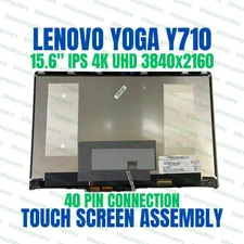 5D10M14135 Lenovo Yoga 710-15IKB 80V5 UHD LCD Touch Screen Digitizer Assembly