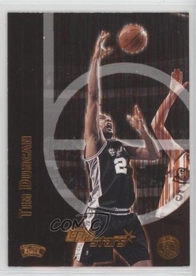 2000-01 Topps Stars Parallel 196/299 Tim Duncan #10 HOF 7y2