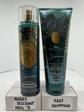 Bath & Body Works DISNEY PRINCESS JASMINE FineFragrance Mist &BodyCream 8oz 2PCS