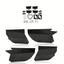 4pcs Aluminum Door Panel Powder Coated For Can Am X3 Full Doors 17 18 19 20-2024