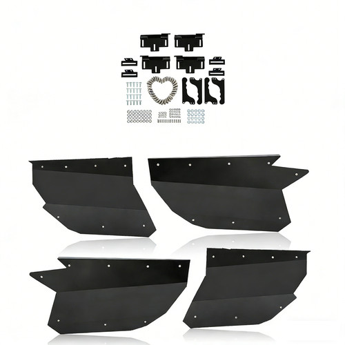 4PCS Aluminum Door Panel Powder Coated For CAN AM X3 Full Doors 17 18 19 20-2024