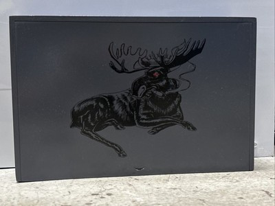 Chillin' Moose 6 x 60 Empty Wood Cigar Box 10'' x 6.5'' x 2.5''