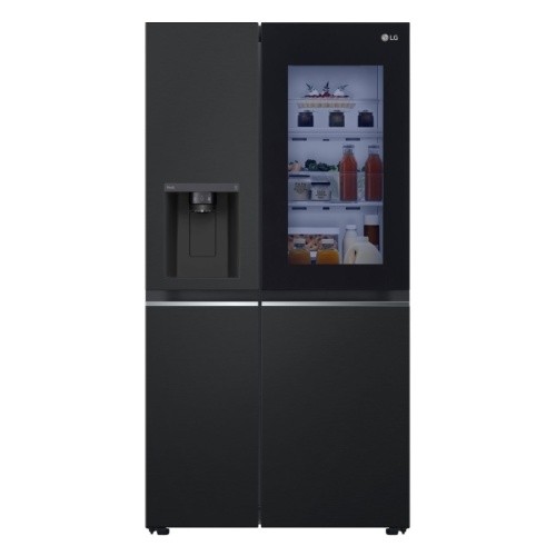 Lg Schwarz Anthrazit Side-By-Side G-Serie "Gsgv81epll" 179 Cm Hoch 913 Cm Breit Total No Frost Linearcooling Multi-Airflow Integrierter Wassertank von Baur - Image 2