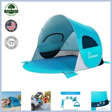 Instant Pop Up Beach Shade with 360-Degree Ventilation for Better Comfort