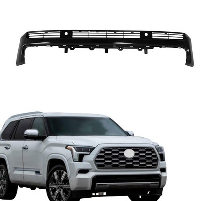 Front Lower Grille Black Straight Toyota Sequoia 2023-2024