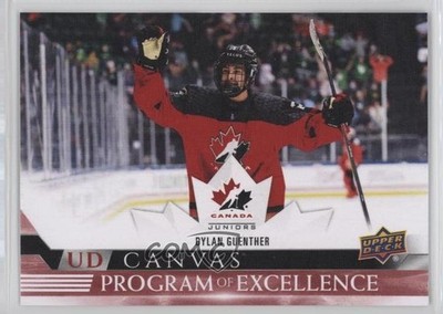 2022 Series 2 UD Canvas Program of Excellence Dylan Guenther #C256 Rookie RC 0cg