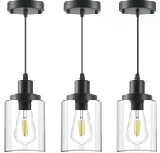3 Pack Modern Pendant Light Hanging Ceiling Lighting Fixture Kitchen Island Lam