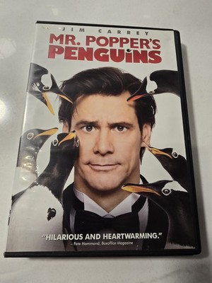 20th Century Fox DVD Family Comedy Mr. Popper's Penguins Jim Carrey 2011