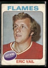 1975-76 O-Pee-Chee Eric Vail Atlanta Flames #135