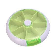 Weekly Pill Organizer Portable Pill Dispenser Box Storage Tool