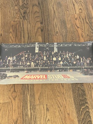 10 Year Anniversary Superheroes Movie Wall Art Home Decor - POSTER 72X36cm