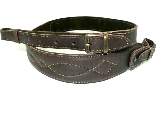 Leder-Gewehrriemen JORALTI 804 Veloursunterlage; Waffengürtel, Rifle Gun Sling - Bild 2 von 10