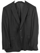 Ermenegildo Zegna Fit Mila Giacca Uomo (Eu) 56 Seta Lana Foderato Monopetto