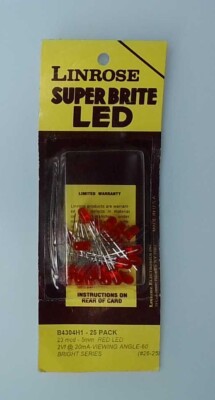 Linrose Super Brite LED B4304H1 (Pack of 25)