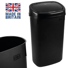 Image of 50L Kitchen Sensor Bin Home Office Trashcan Waste Black Touchless Rubbish