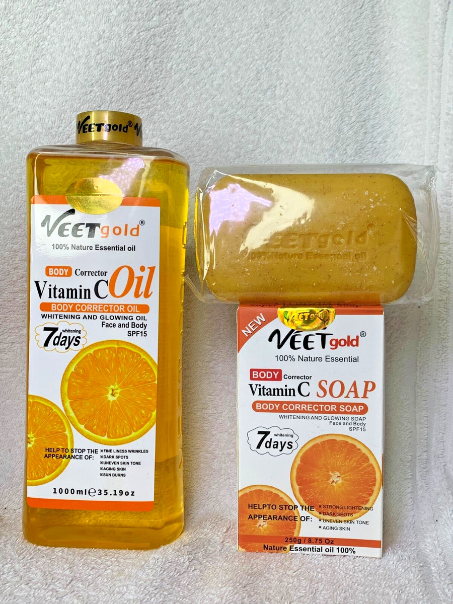 Crème De Nuit Visage Veetgold Ultra Blanchissante - Action 6 En 1 Anti-imperfections, Neuve