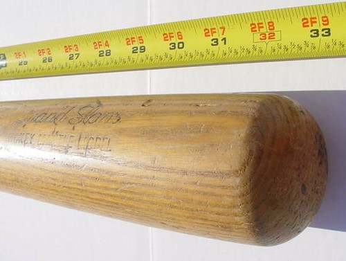 HTF Mickey Mantle HILLERICH & BRADSBY 180 Louisville Grand Slam 33" Baseball Bat - Picture 6 of 12