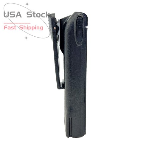 2-Pack HNN9013 2600mAh Li-ion Battery For Motorola Two-Way Radios With Belt Clips