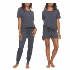 NWT Felina Ladies' 3-piece Lounge Set Navy Size Small