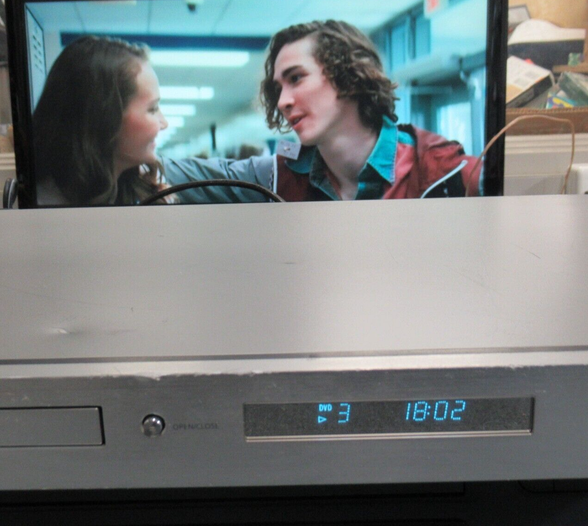 SAMSUNG UPCONVERT EZ-VIEW SINGLE DISC DVD SVCD PLAYER DVD