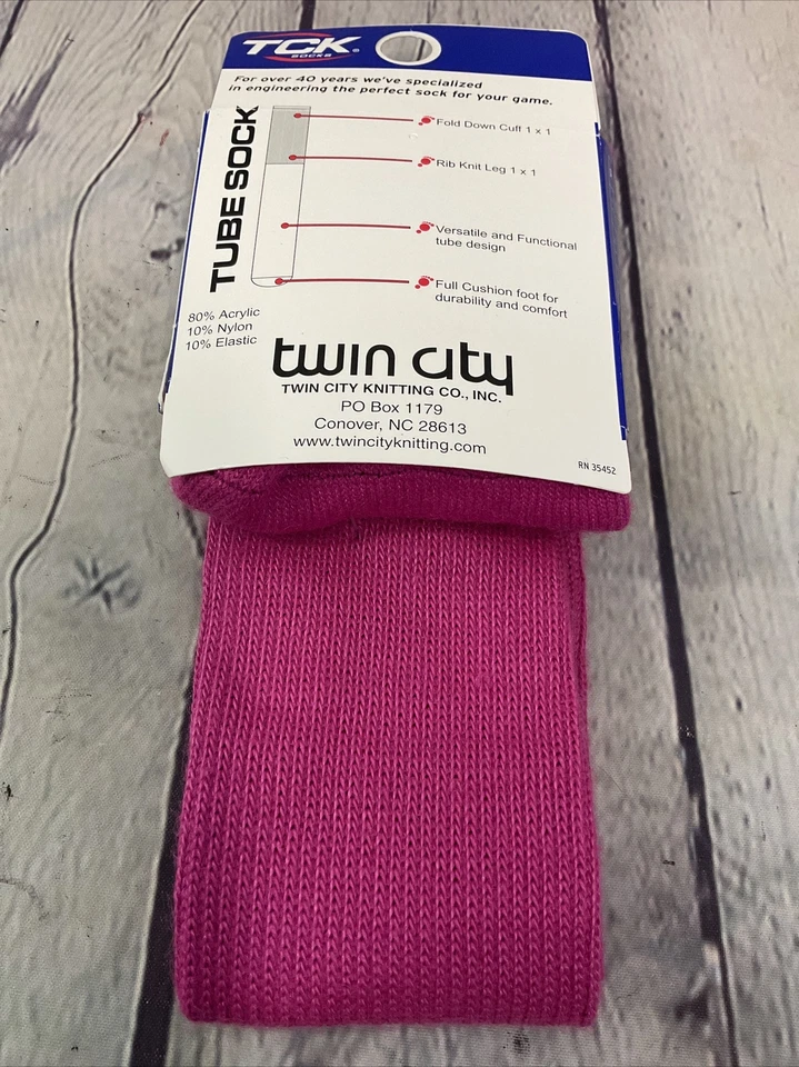 TCK Soccer Socks Size Small Durable Breathable Comfortable Pink New Without Tags - Image 4 of 4