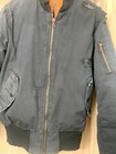 Unravel Destroyed Twill Bomber Jacket Black 36 S-M — photo 7