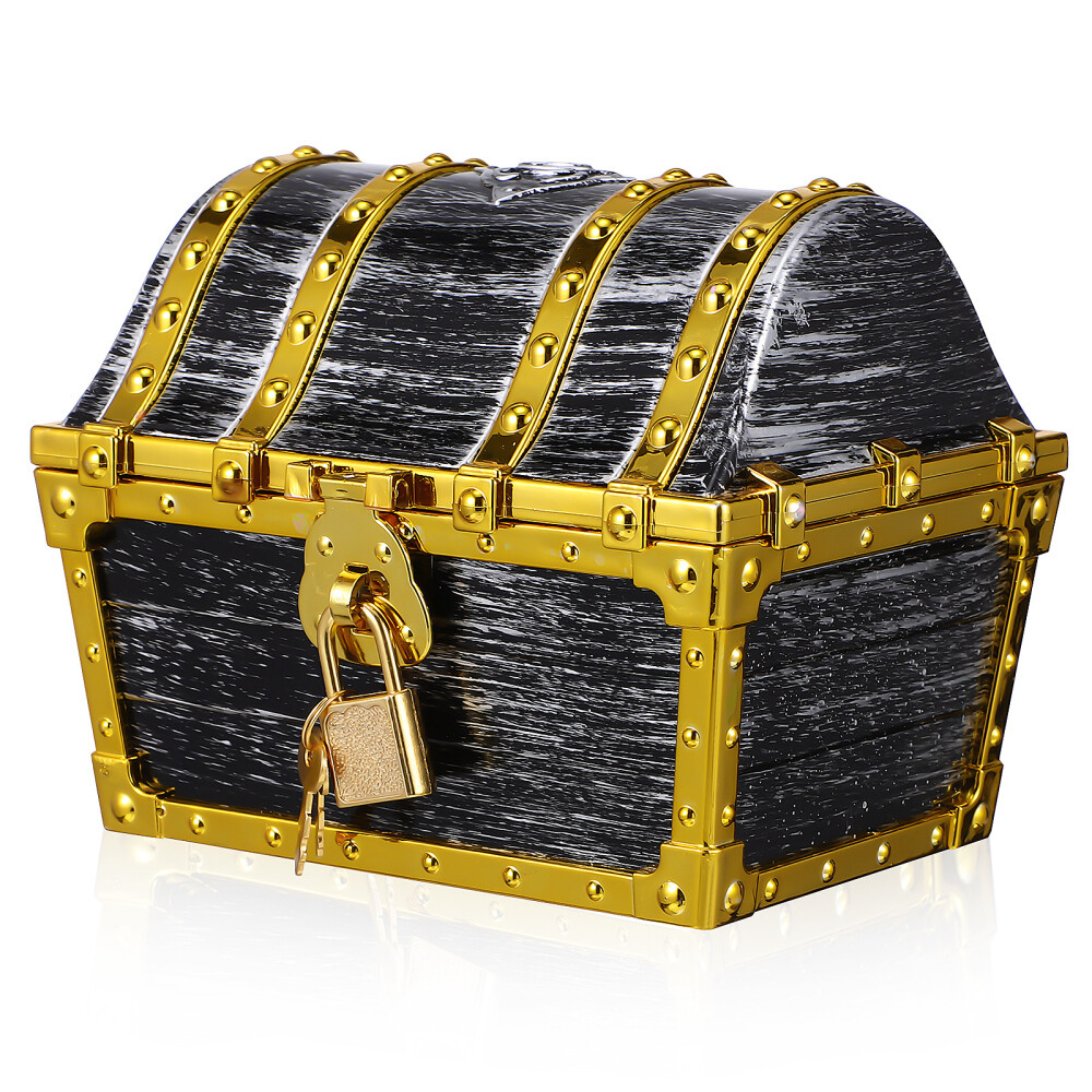希少1965年　THE TREASURE CHEST Vizayo Handmade Pirate Treasure Chest with Lock and Keys