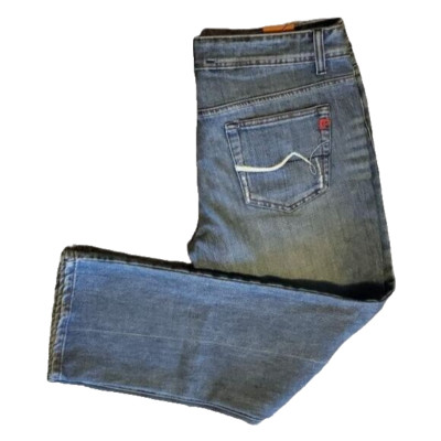 Pierre Cardin ''Sunday Morning'' Women's Jeans Boot Cut Medium Wash Denim 12 Short