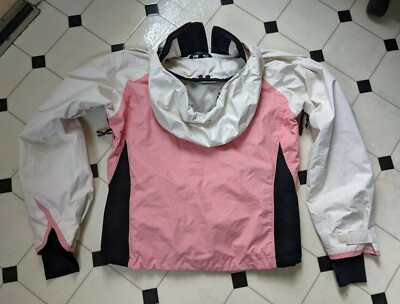 COLUMBIA TITANIUM OMNI TECH WATERPROOF SHELL JACKET M PINK BLACK