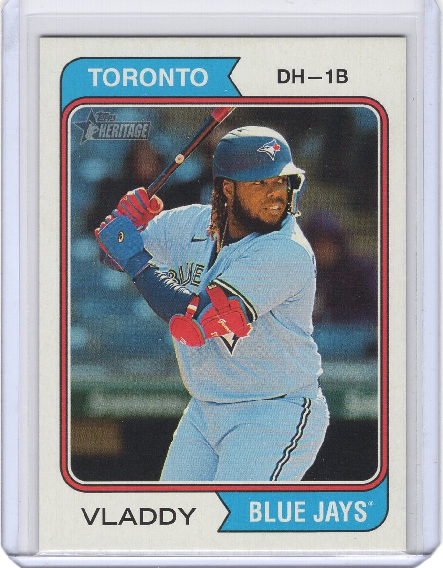 2023 Vladimir Guerrero Jr Topps Heritage Nickname Variation #460