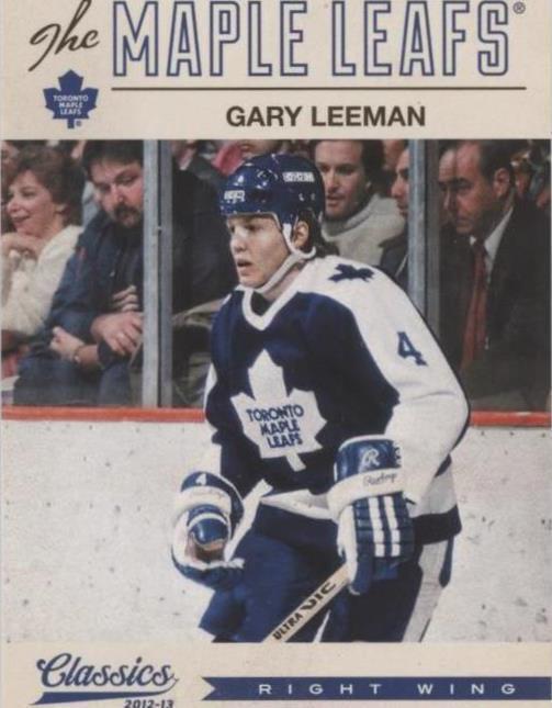 2012-13 Panini Classics Signatures - Gary Leeman #7 - 1 of 1