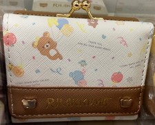 San-X Rilakkuma Mini Wallet 137400 Card  Coin Case Korilakkuma Kiiroitori New