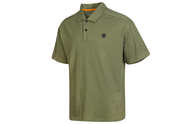 Timberland Однотонная уличная Повседневная спортивная свободная рубашка поло с коротким рукавом 19990₽