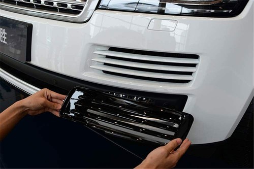 5Pcs Fits for 2013-2017 Range Rover Front Grille Side Vent Mesh Grill Bar Trims - Picture 8 of 12