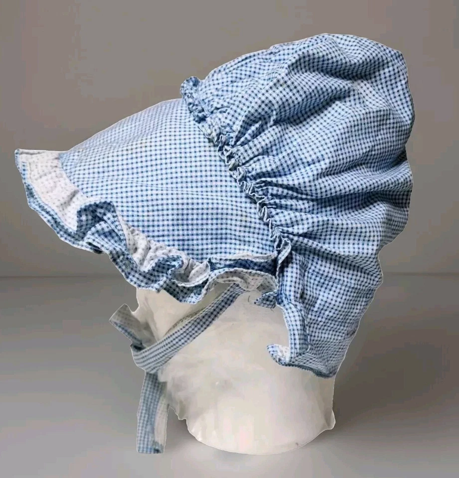 De Colección Gorro Azul Blanco Guinga Juegos con disfraces Halloween Disfraz Teatro Niño Talla Foto 2 de 4