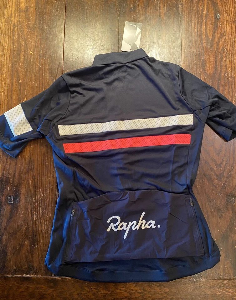 NUEVO Con Etiquetas Orig $200 Mezcla Rapha Merino Mujer Brevet Camiseta de Ciclismo Grande Foto 2 de 4